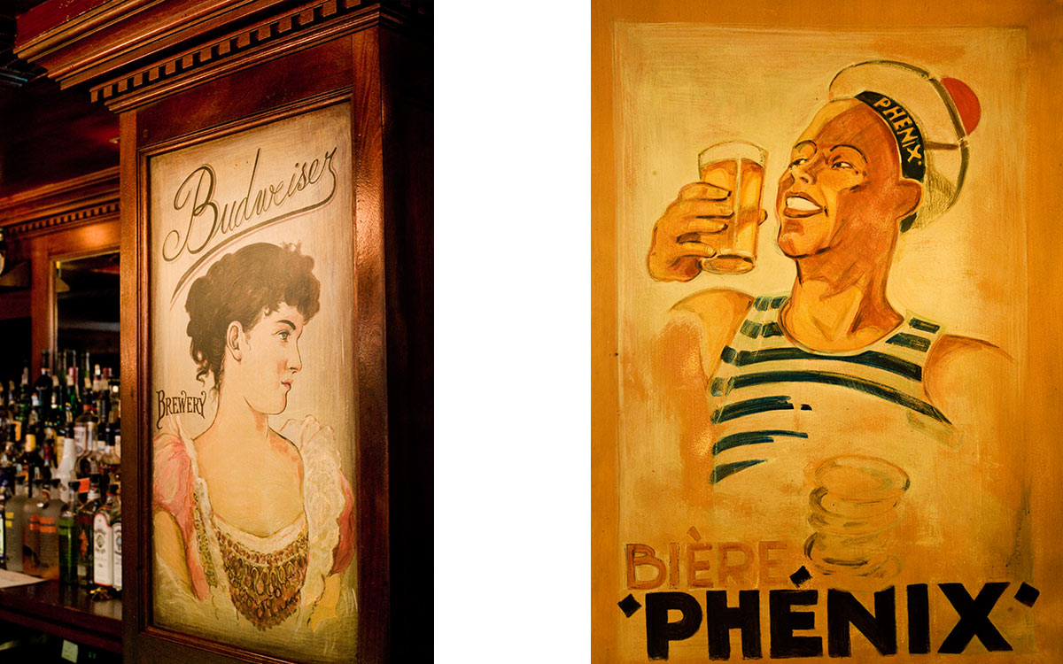 Examples of painted walls.