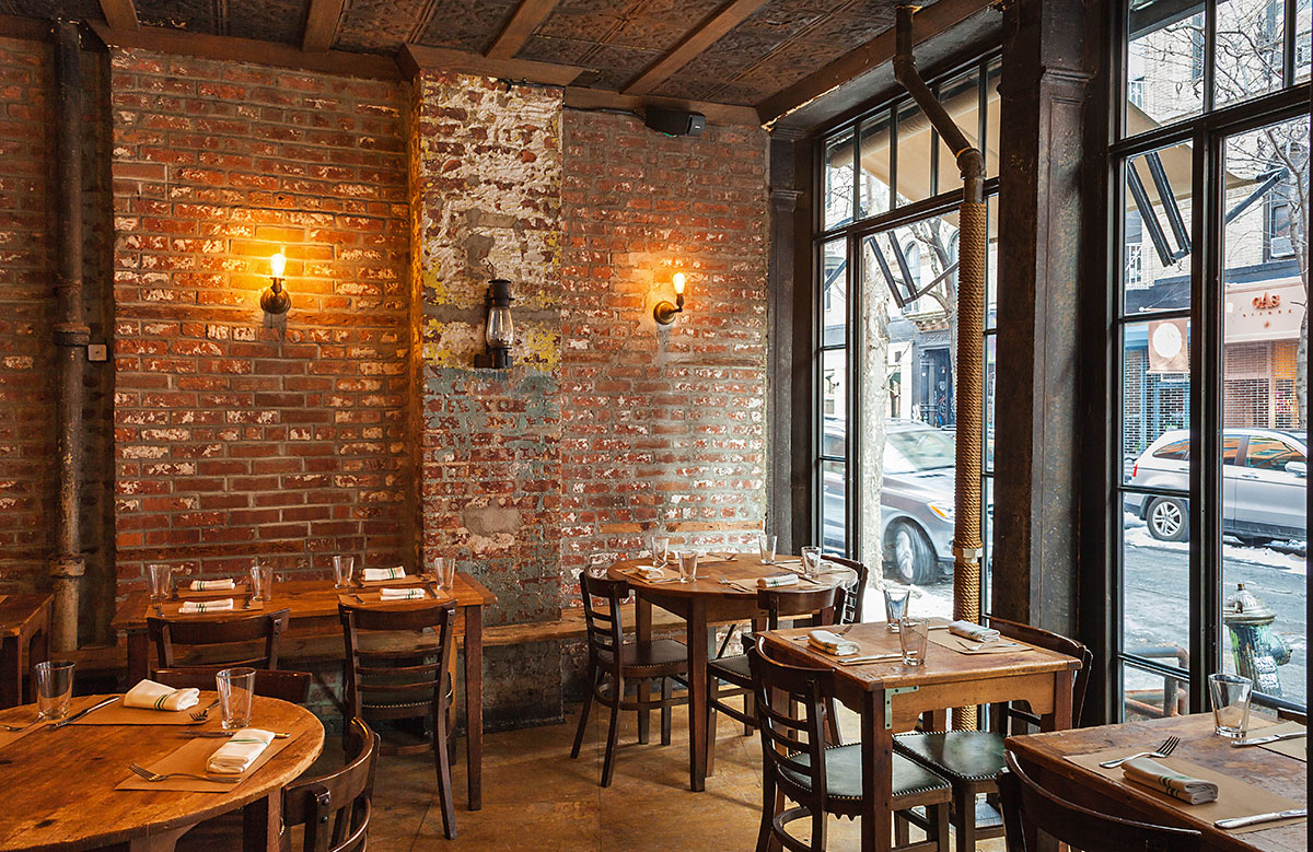 Image of restaurant interior.